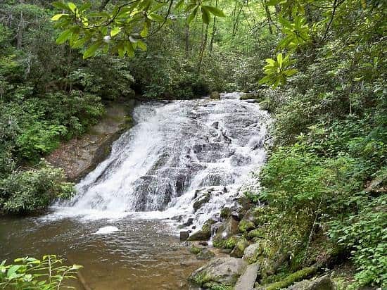 Indian Creek and Toms Branch Falls 